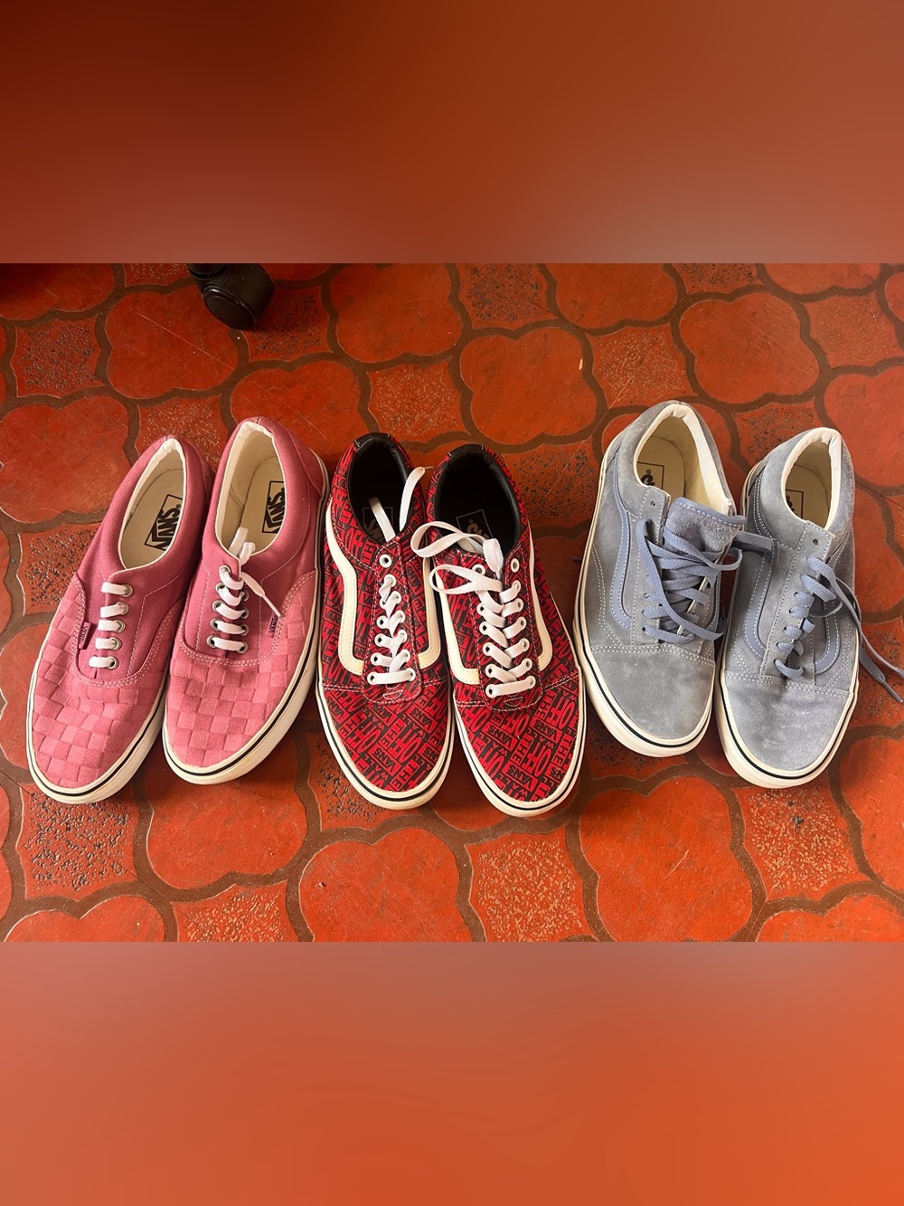 Assorted Men’s Van shoes